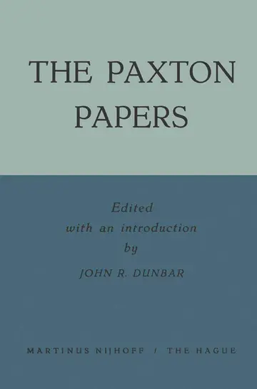 Cover of The Paxton Papers
