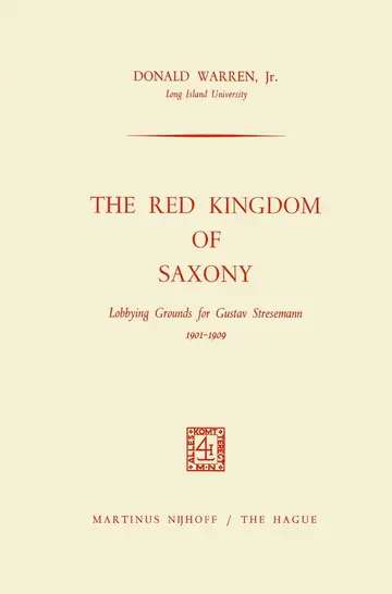 Cover of The Red Kingdom of Saxony