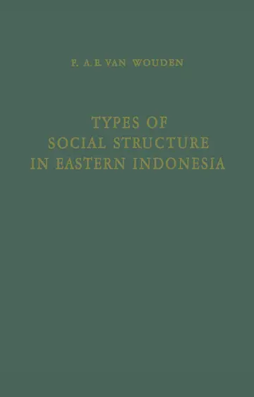 Cover of Types of Social Structure in Eastern Indonesia