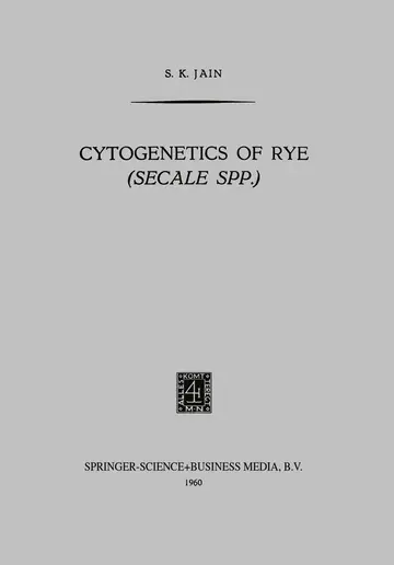 Cover of Cytogenetics of Rye