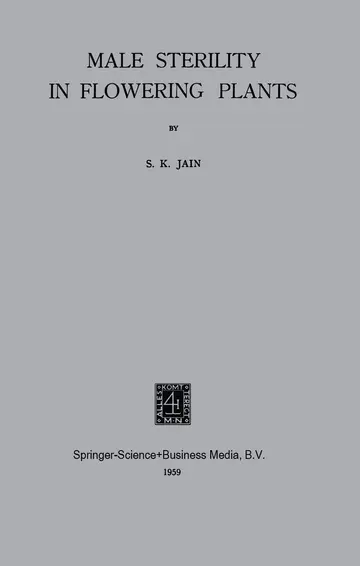 Cover of Male Sterility in Flowering Plants