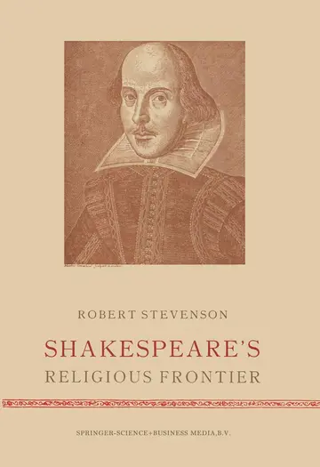 Cover of Shakespeare’s Religious Frontier