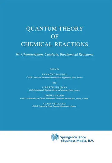 Cover of Quantum Theory of Chemical Reactions