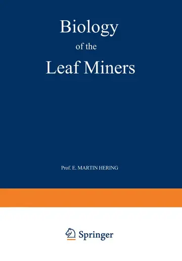 Cover of Biology of the Leaf Miners