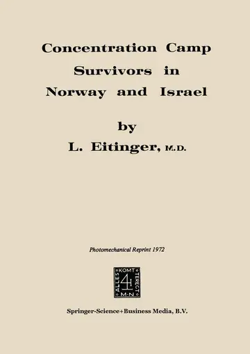 Cover of Concentration Camp Survivors in Norway and Israel