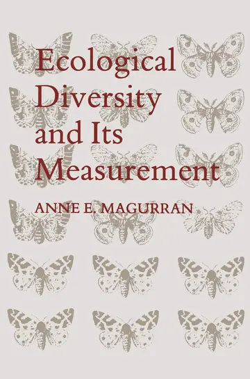 Cover of Ecological Diversity and Its Measurement