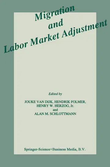 Cover of Migration and Labor Market Adjustment