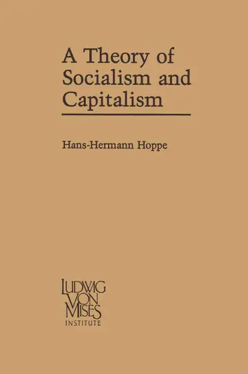 Cover of A Theory of Socialism and Capitalism