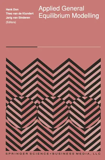 Cover of Applied General Equilibrium Modelling