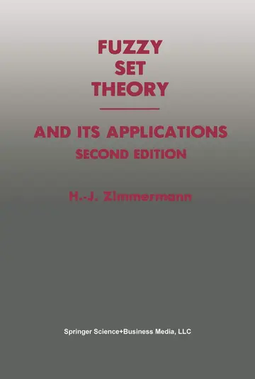 Cover of Fuzzy Set Theory and Its Applications