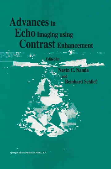 Cover of Advances in Echo Imaging Using Contrast Enhancement
