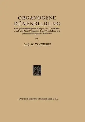Cover of Organogene Dünenbildung