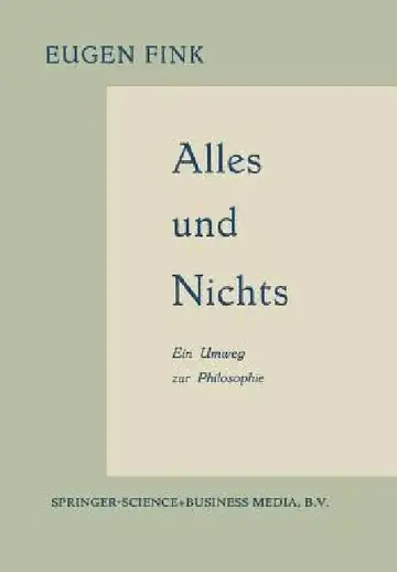 Cover of Alles Und Nichts