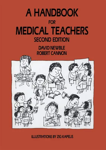 Cover of A Handbook for Medical Teachers