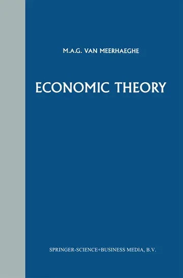 Cover of Economic Theory