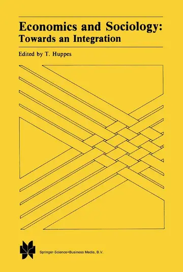 Cover of Economics and Sociology