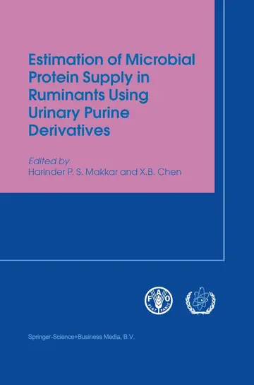 Cover of Estimation of Microbial Protein Supply in Ruminants Using Urinary Purine Derivatives