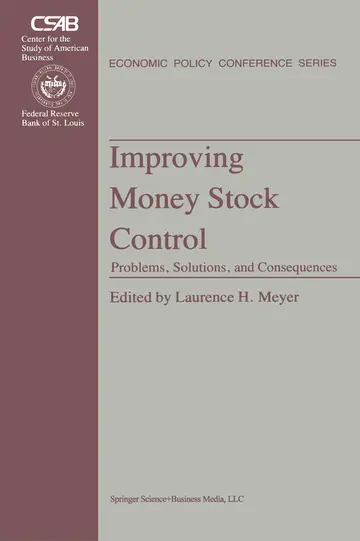 Cover of Improving Money Stock Control