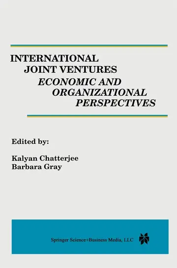Cover of International Joint Ventures