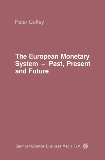 Cover of The European Monetary System