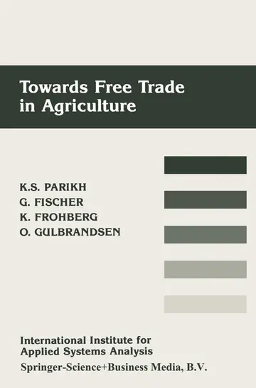 Cover of Towards Free Trade in Agriculture