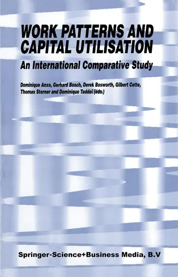 Cover of Work Patterns and Capital Utilisation