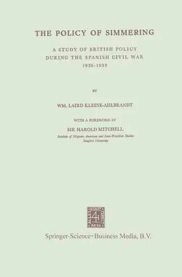 Cover of The Policy of Simmering