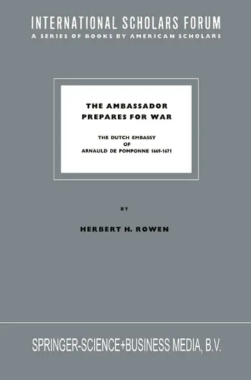 Cover of The Ambassador Prepares for War