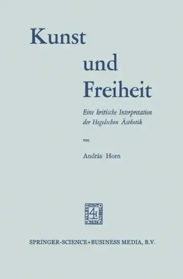 Cover of Kunst Und Freiheit