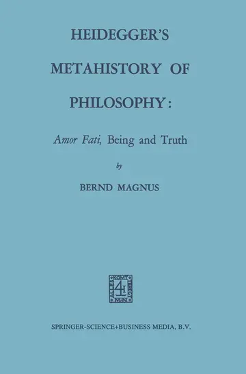 Cover of Heidegger’s Metahistory of Philosophy