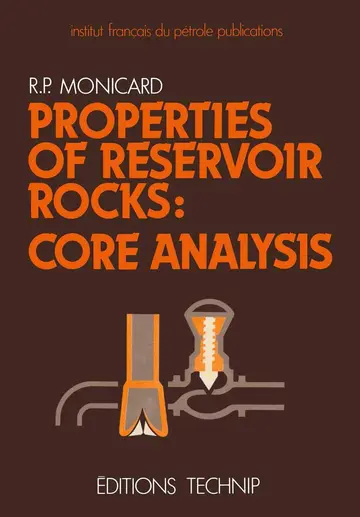 Cover of Properties of Reservoir Rocks