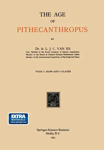 Cover of The Age of Pithecanthropus