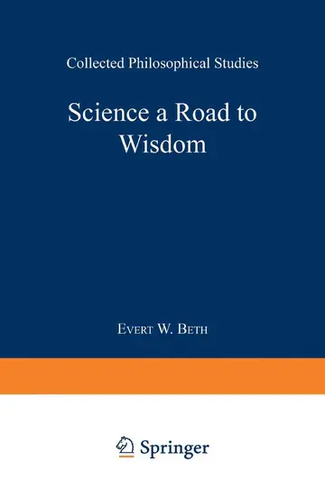 Cover of Science a Road to Wisdom