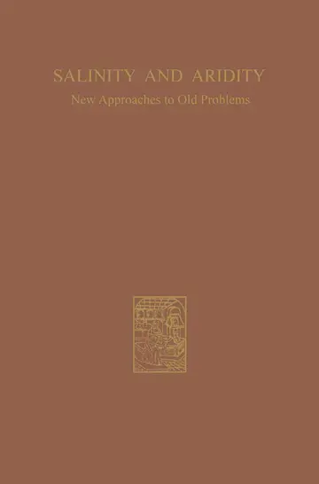 Cover of Salinity and Aridity