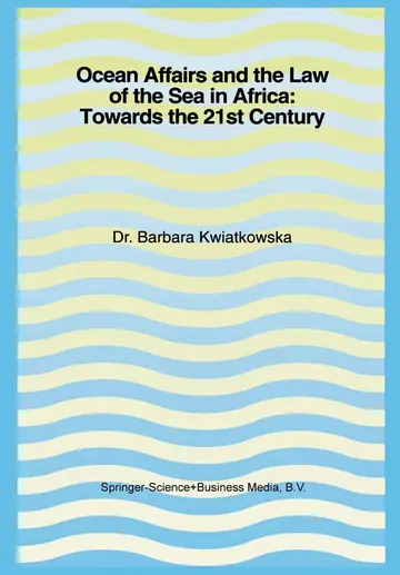 Cover of Ocean Affairs and the Law of the Sea in Africa
