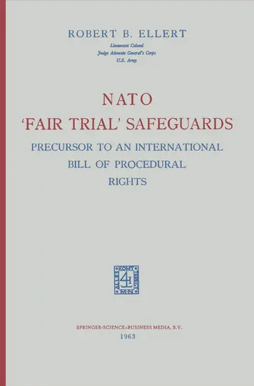 Cover of NATO ‘Fair Trial’ Safeguards