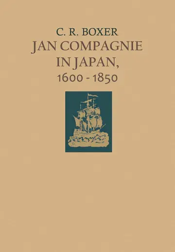 Cover of Jan Compagnie in Japan, 1600–1850