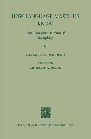 Cover of How Language Makes Us Know