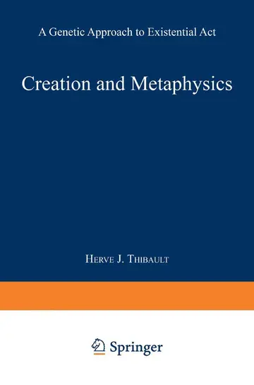 Cover of Creation and Metaphysics