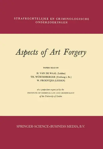 Cover of Aspects of Art Forgery