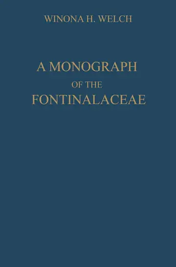 Cover of A Monograph of the Fontinalaceae