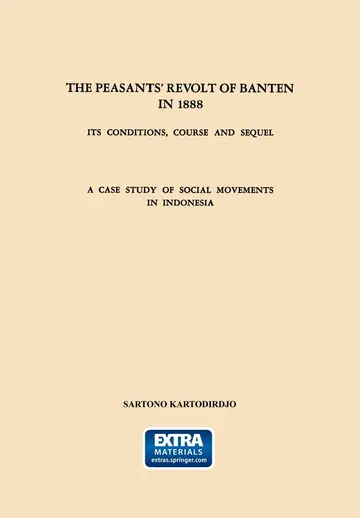 Cover of The Peasants’ Revolt of Banten in 1888