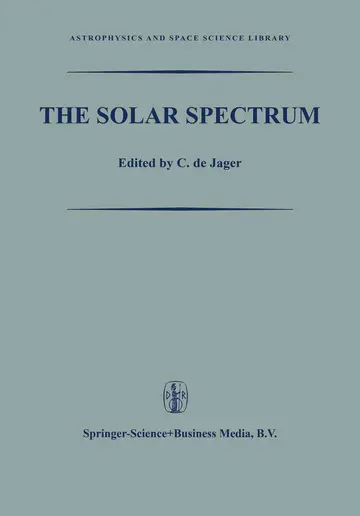 Cover of The Solar Spectrum