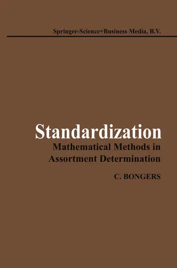 Cover of Standardization