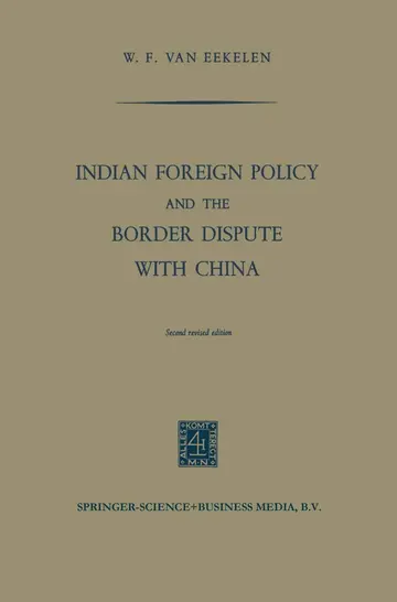 Cover of Indian Foreign Policy and the Border Dispute with China