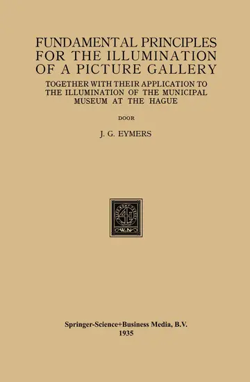 Cover of Fundamental Principles for the Illumination of a Picture Gallery