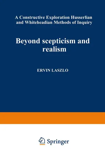 Cover of Beyond Scepticism and Realism