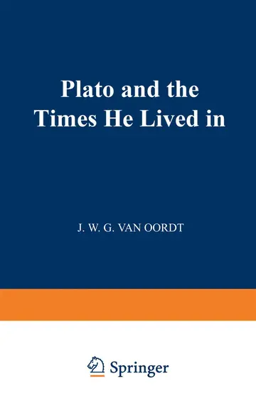 Cover of Plato and the Times He Lived in