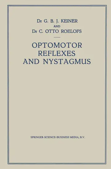 Cover of Optomotor Reflexes and Nystagmus
