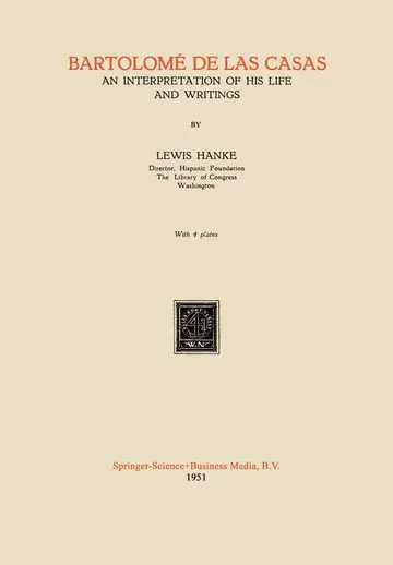 Cover of Bartolomé de las Casas